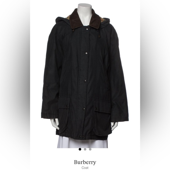 Burberry Jackets & Blazers - Burberry Coat with hood.